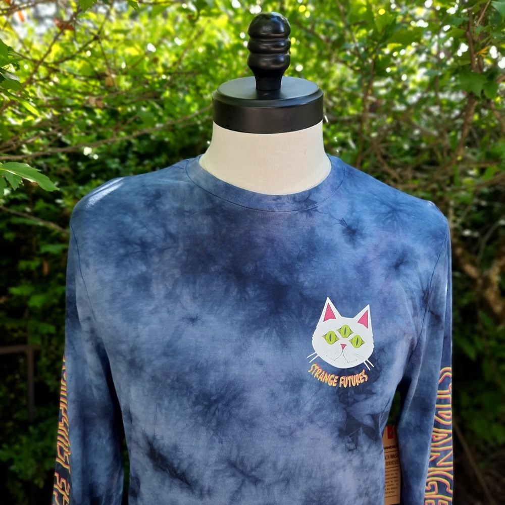 Amnesia Strange Futures Cat Long Sleeve Shirt